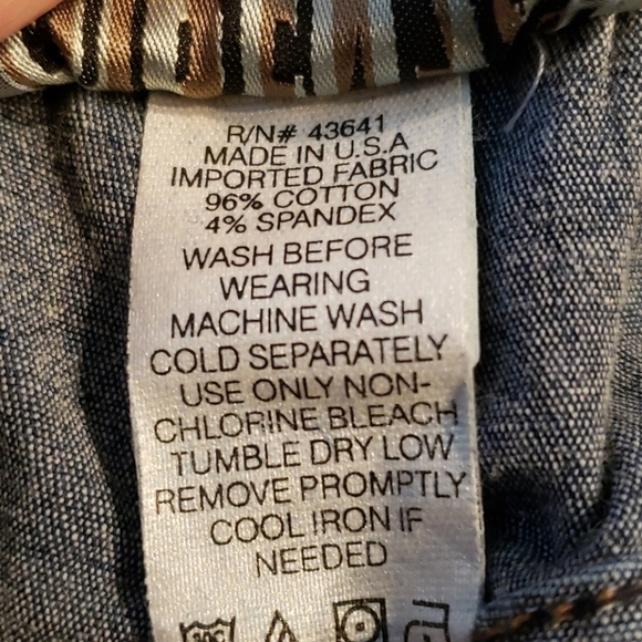 FORENZA High Elastic Waist Jeans Flare M EUC USA - Picture 6 of 15